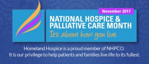 National Hospice & Palliative Care Month slide